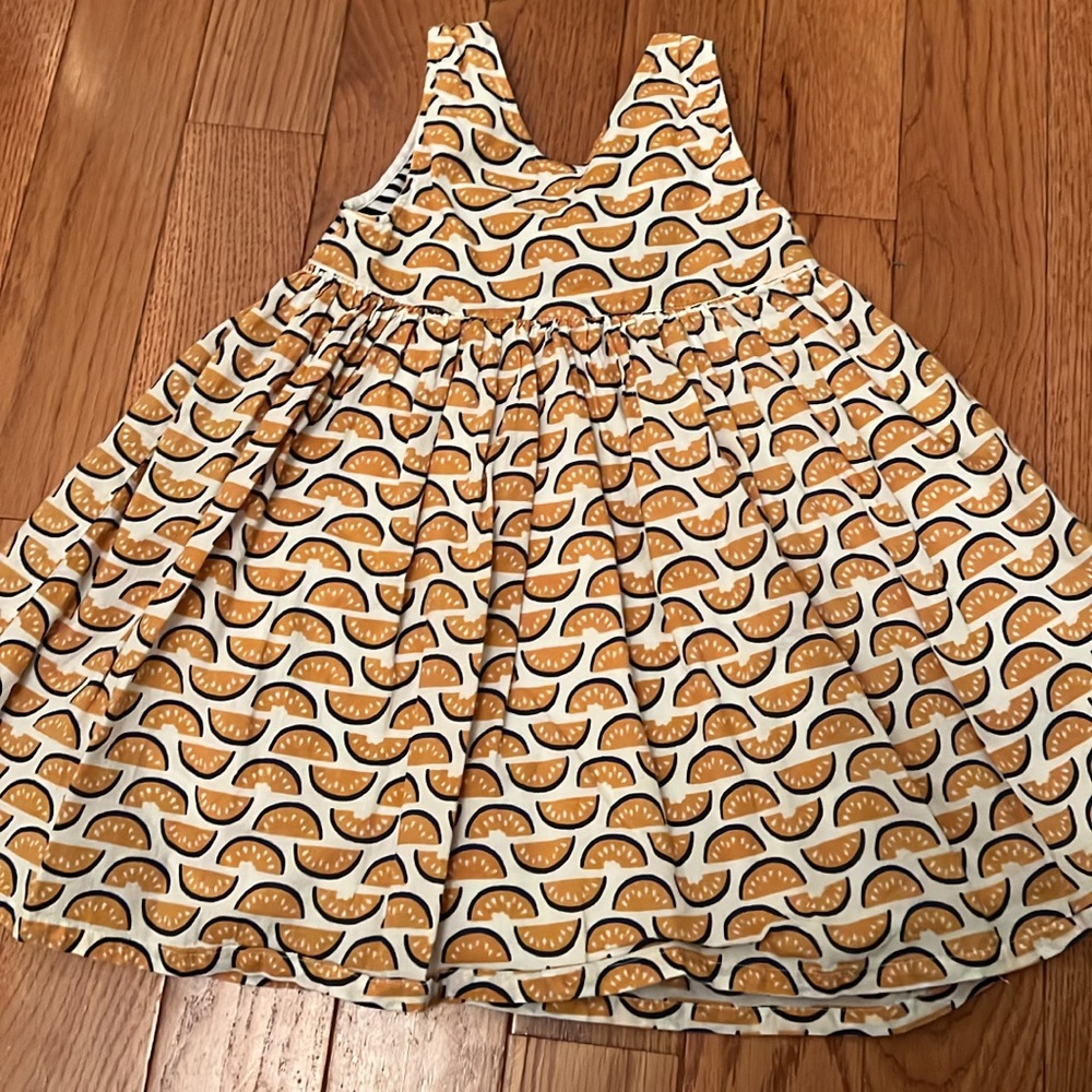 Pink chicken watermelon dress